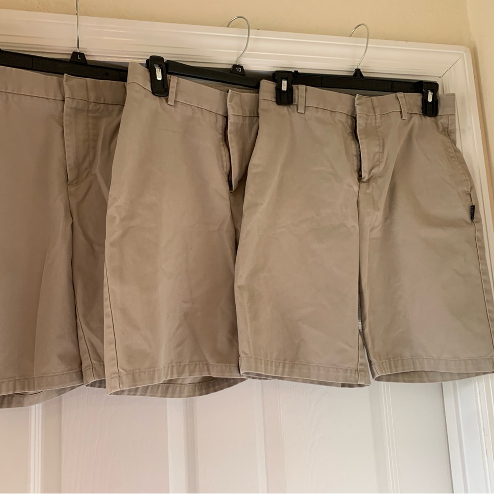 Parker Uniform Shorts - Lot of 3 - Khaki